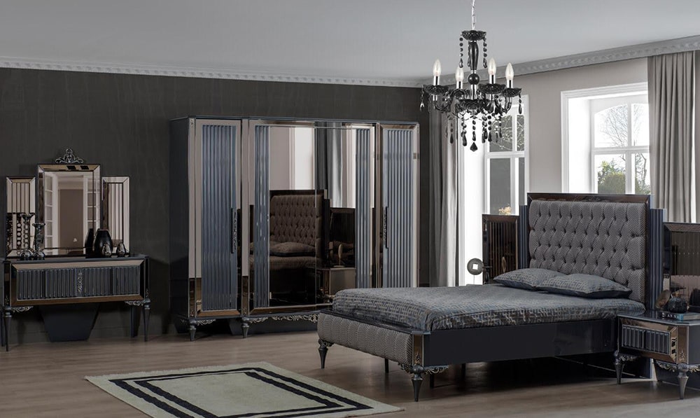 Pırlanta Luxury Yatak Odası Ürünü Lava Mobilya